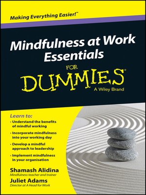 cover image of Mindfulness At Work Essentials For Dummies